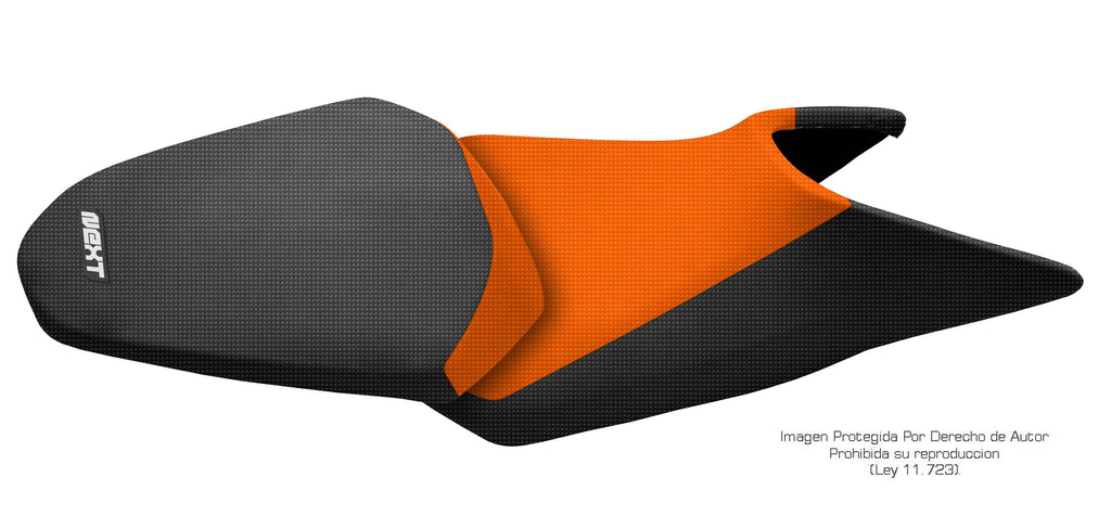 KTM Duke 200-390 12/16 - Funda Asiento Total Grip