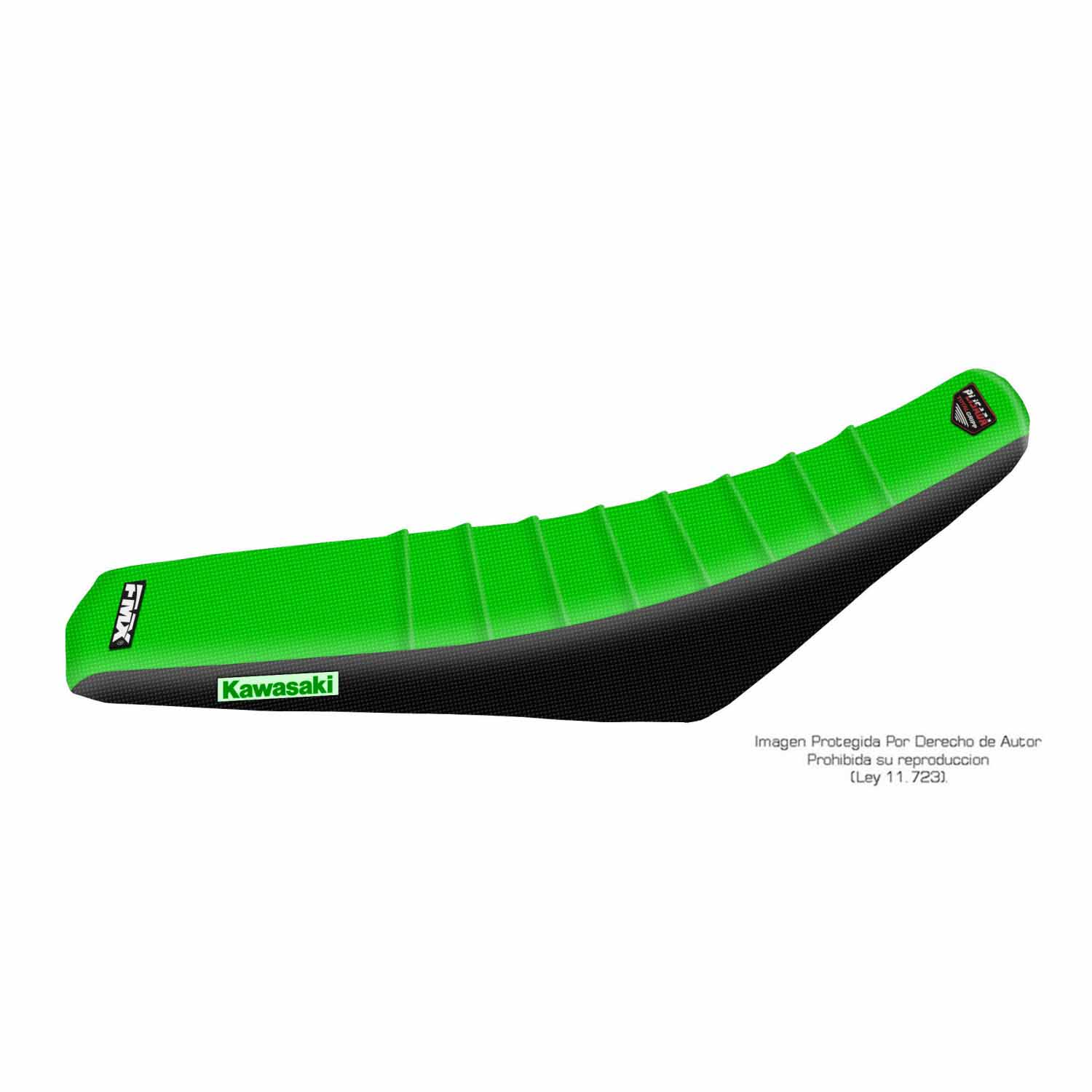 Funda Asiento Kawasaki Kxf 250/450 - 08/16 Plisada Fmx