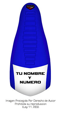 Funda Asiento Yamaha Raptor 250 Signature Personalizada Fmx Covers