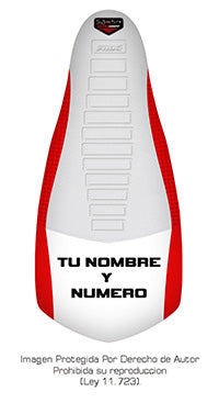 Funda Asiento Yamaha Raptor 250 Signature Personalizada Fmx Covers