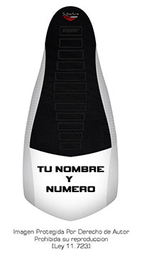 Funda Asiento Yamaha Raptor 250 Signature Personalizada Fmx Covers