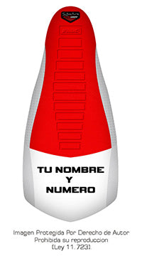 Funda Asiento Yamaha Raptor 250 Signature Personalizada Fmx Covers