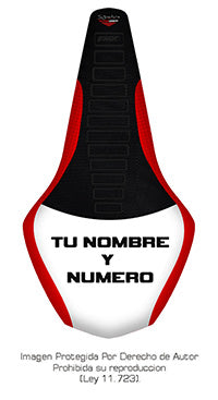 Funda Asiento Suzuki Ltr 450 Signature Personalizada Fmx Covers