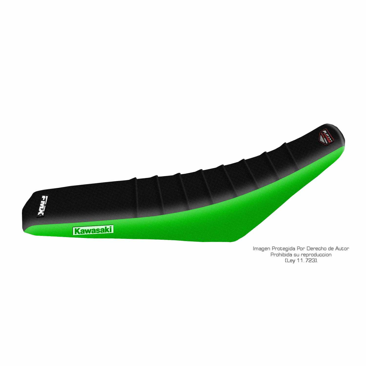 Funda Asiento Kawasaki Kxf 250/450 - 08/16 Plisada Fmx
