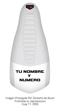 Funda Asiento Yamaha Raptor 250 Signature Personalizada Fmx Covers