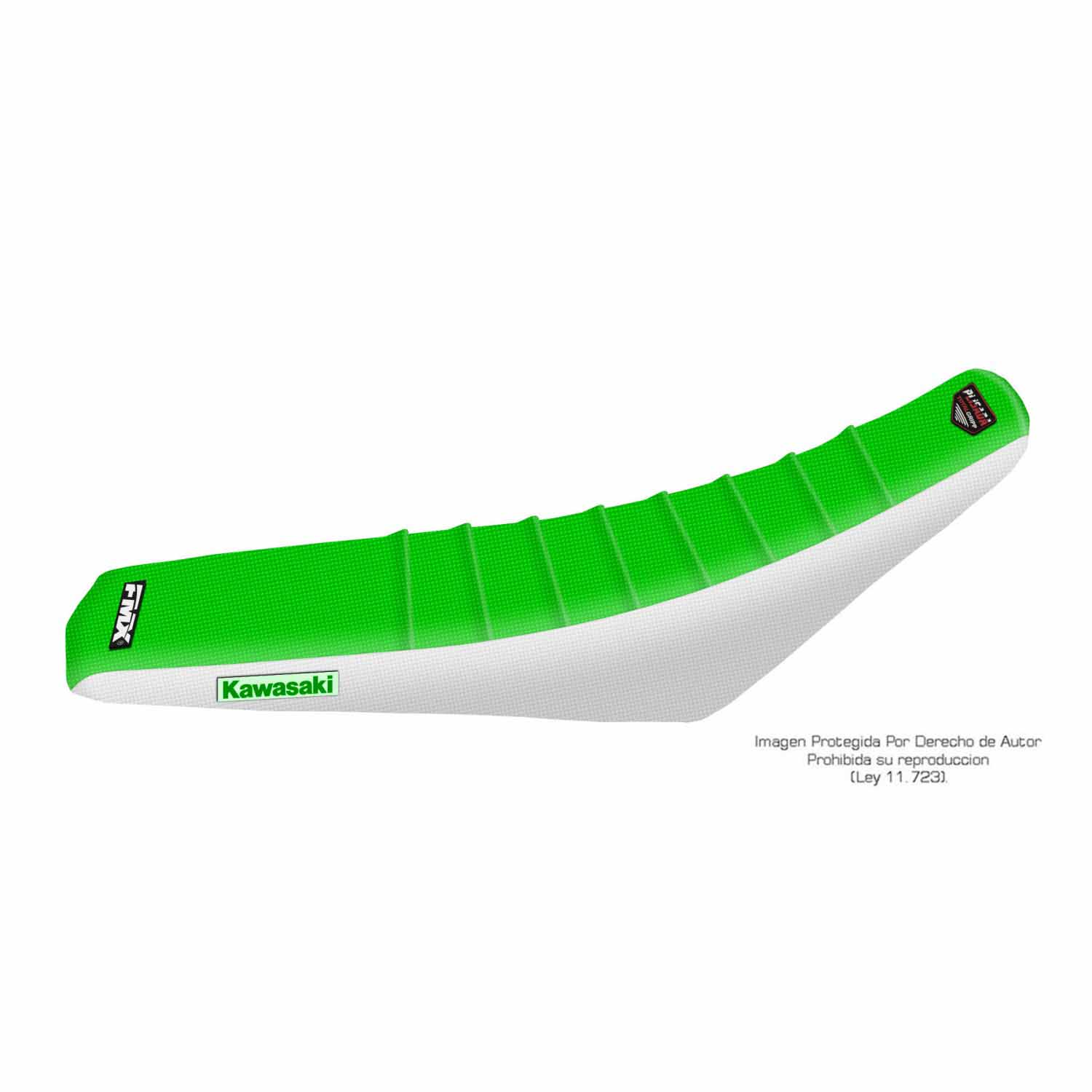 Funda Asiento Kawasaki Kxf 250/450 - 08/16 Plisada Fmx