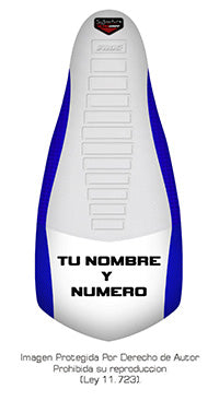 Funda Asiento Yamaha Raptor 250 Signature Personalizada Fmx Covers