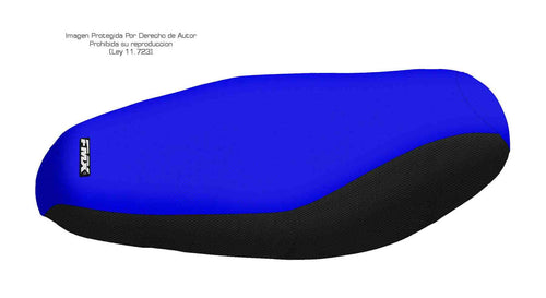 Funda de asiento Appia City Plus 110 Total Grip color Azul/Negro - FMX Covers