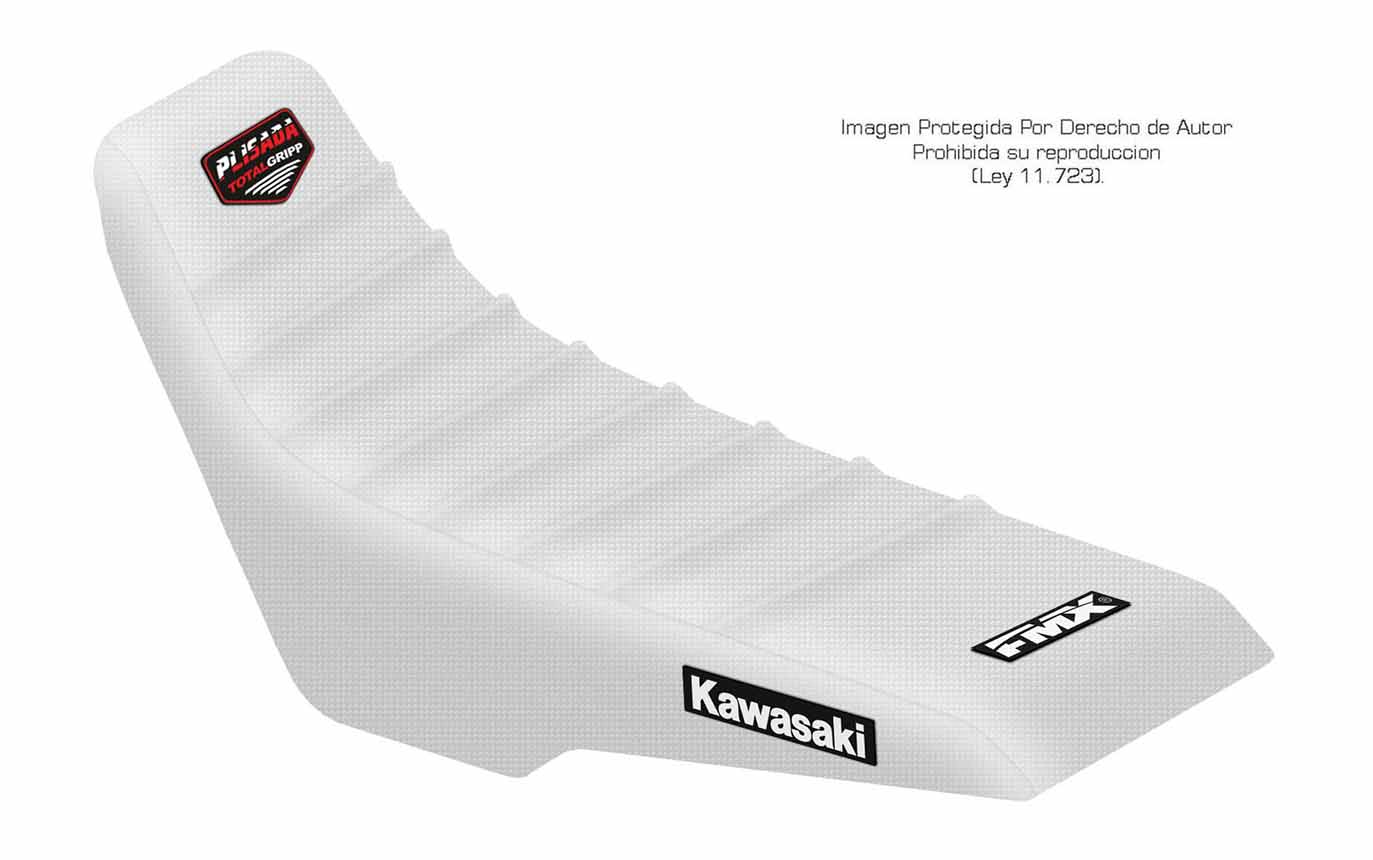 Funda Asiento Kawasaki Klx 250 R 94/96 - Klx 300 R 97/07 Plisadas Fmx Covers
