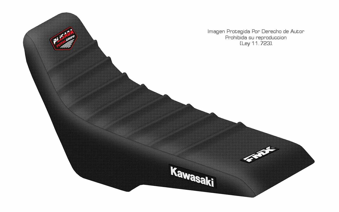 Funda Asiento Kawasaki Klx 250 R 94/96 - Klx 300 R 97/07 Plisadas Fmx Covers