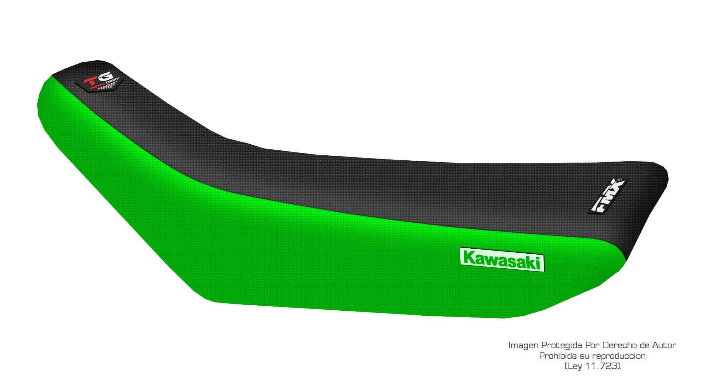 Funda Asiento Kawasaki Kx 250 - 91 Total Grip Fmx Covers