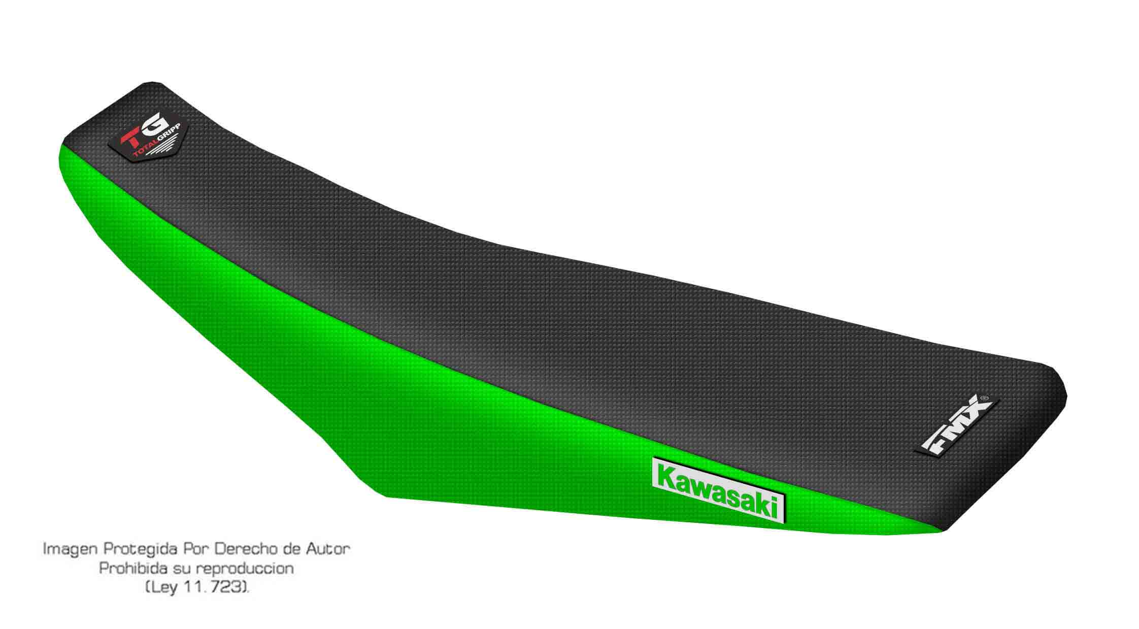 Funda Asiento Kawasaki Kxf 250/450 - 20/23 Total Grip Fmx Covers