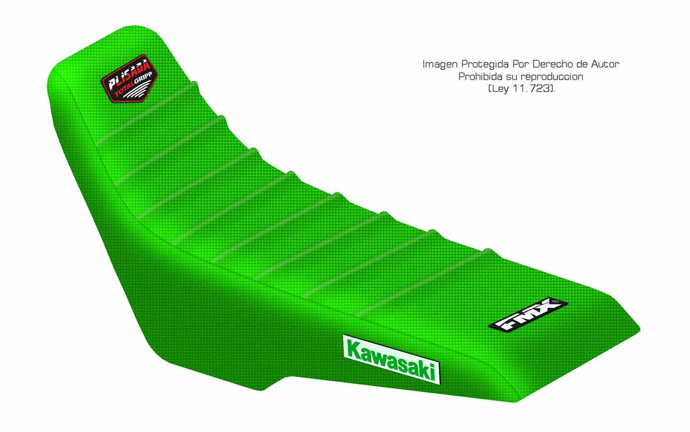 Funda Asiento Kawasaki Klx 250 R 94/96 - Klx 300 R 97/07 Plisadas Fmx Covers
