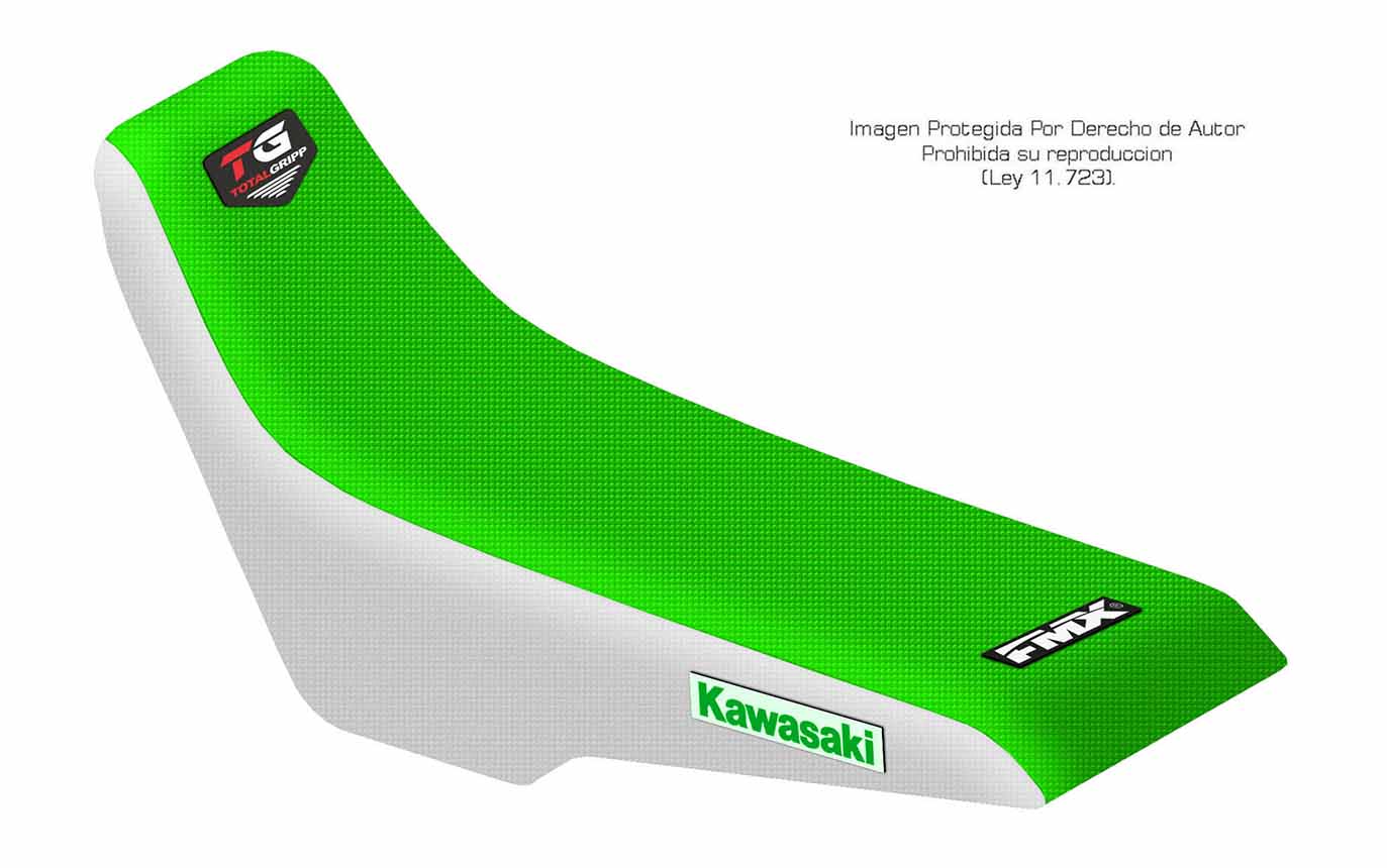 Funda Asiento Kawasaki Klx 250 R 94/96 - Klx 300 R 97/07 Total Grip Fmx Covers