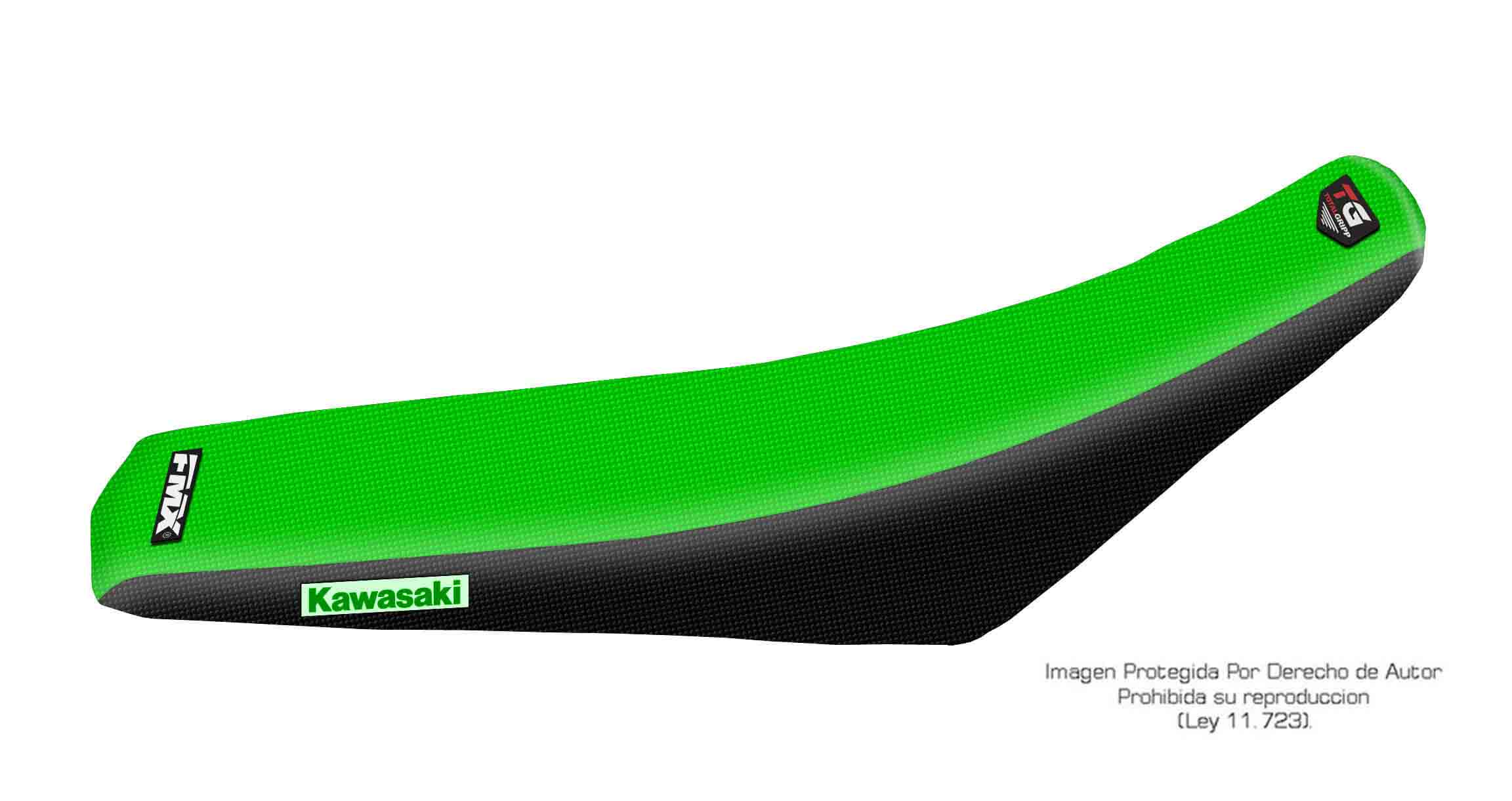 Funda Asiento Kawasaki Kxf 250/450 - 08/16 Total Grip Fmx Covers