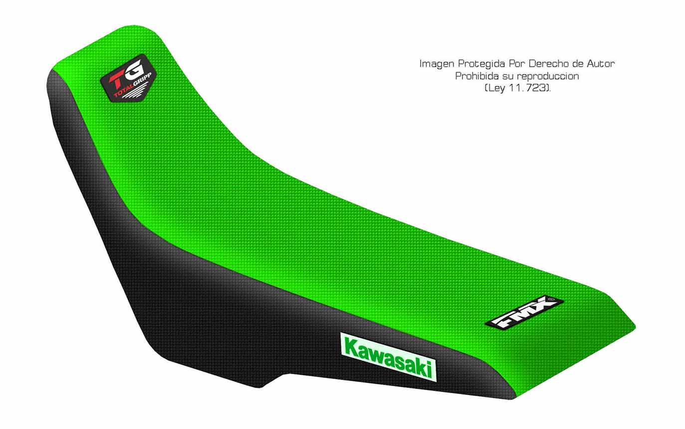 Funda Asiento Kawasaki Klx 250 R 94/96 - Klx 300 R 97/07 Total Grip Fmx Covers